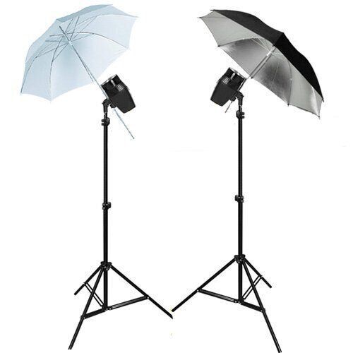 Набір студійного імпульсного світла FST EG-180KA з парасольками