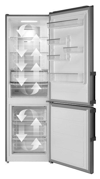 Двокамерний холодильник Concept LK5460ss