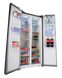 Холодильник з морозильною камерою CONCEPT LA7383ss DARK SIDE BY SIDE