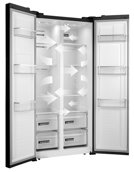 Холодильник з морозильною камерою CONCEPT LA7383bc
