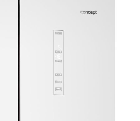 Двухкамерный холодильник Concept LA8783WH Quattro белый