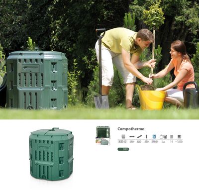 Компостер COMPOTHERMO - FOREST GREEN IKB340-G851
