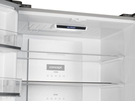 Двокамерний холодильник Concept LA8783bc Quattro чорний