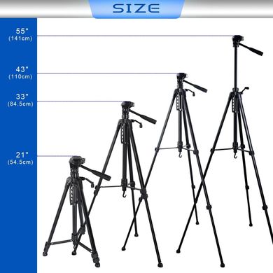 Штатив для камери 139,7 см з футляром для перенесення BPS CA9054