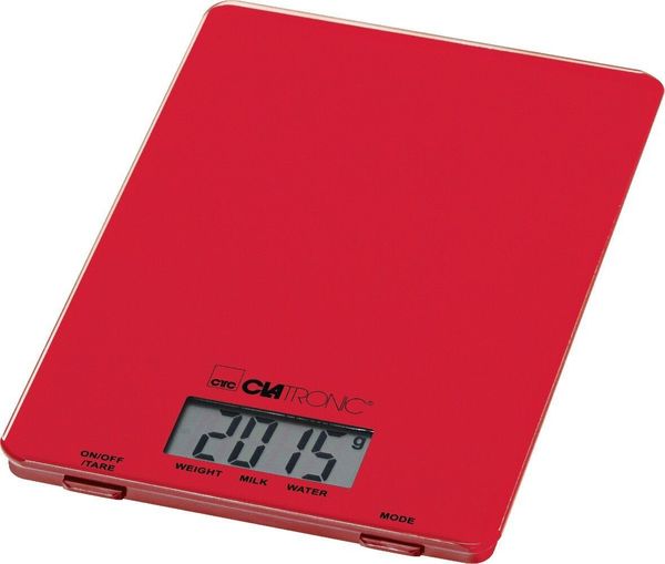 Весы CLATRONIC KW 3626 красный
