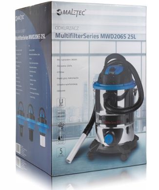 Пилосос промисловий MALTEC MultifilterSeries MWD206S 25 л