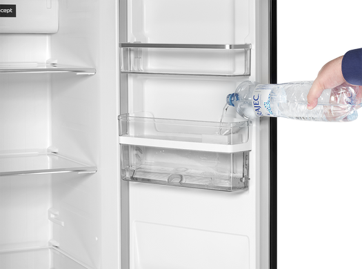 Холодильник з морозильною камерою CONCEPT LA3883ss SIDE BY SIDE