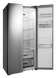 Холодильник із морозильною камерою CONCEPT LA3883ss SIDE BY SIDE
